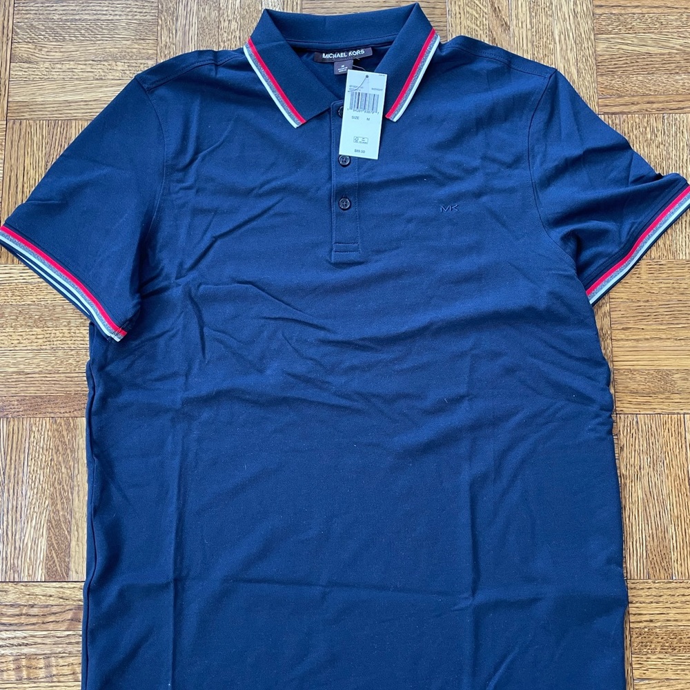 Michael Kors polo - midnight blue